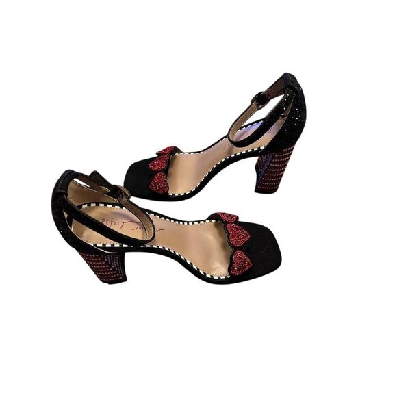 Betsey Johnson Women's Kameron Heeled Sandal Size 8 Multicolor Party - Picture 3 of 14